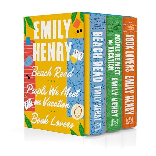 Emily Henry 3-Book Boxed Set: Beach Read, People We Meet on Vacation, and Book Lovers - Image 1
