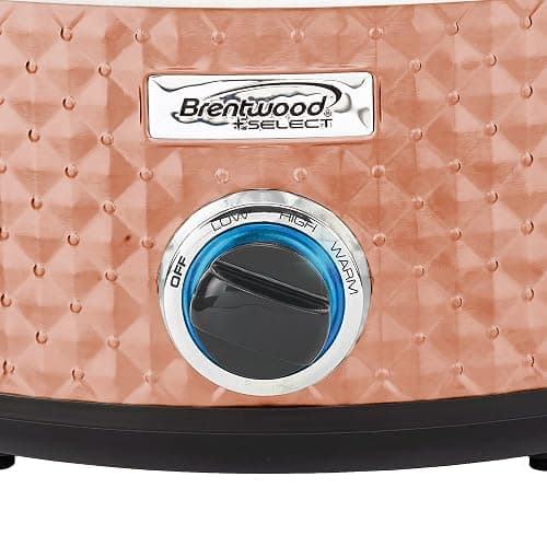 Brentwood Select 7 Quart Slow Cooker in Copper thumbnail 5