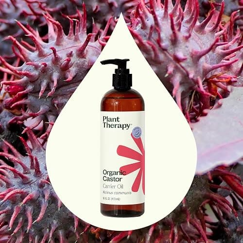 Plant Therapy Castor Oil USDA Organic Cold Pressed 100% Pure Hexane Free 16 oz Conditioning & Healing, For Dry Skin, Hair Growth, Eyelashes thumbnail 3