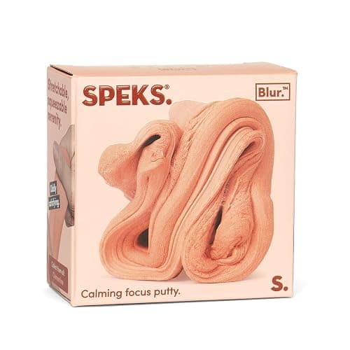 Blur Focus & Thinking Putty | Soft Airy Sensory Fidget Putty for Teens and Adults | Non-Sticky and Stress Relief Toy for Office and Meetings | Clementine - Image 1