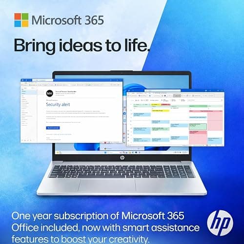 HP Business Laptop with Microsoft Office 365, 16GB RAM, 1TB OneDrive and 128GB SSD, 4-Core Intel 13th Gen Processor | No Mouse, Fast Response, Long Battery Life, Good Value thumbnail 6