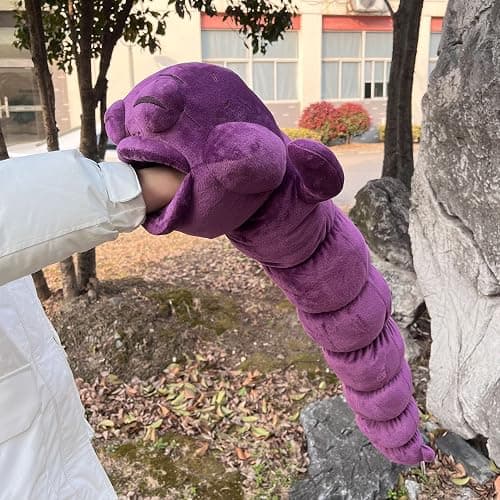 UBNZESW 31.5 Inch Worm Plush, Worm Stuffed Figure Pillow Halloween Cosplay for Room Decor for Fans thumbnail 2