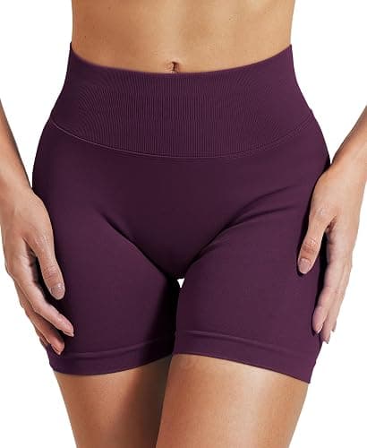 VOYJOY Women Workout Impact Shorts 2.5"/ 3.6"/ 4.5"/ 6" Scrunch Butt Lifting Gym Seamless Booty Biker Shorts thumbnail 5