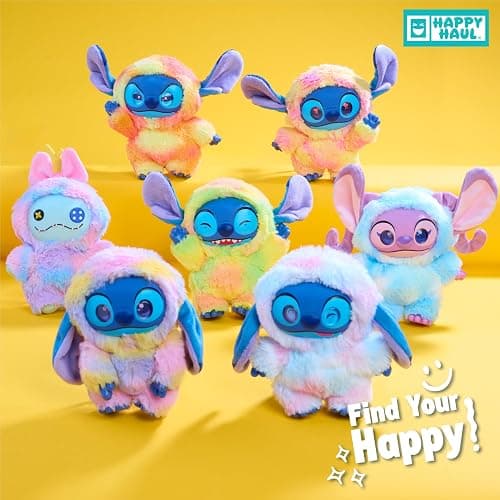 HAPPY HAUL Disney Stitch Snow Cone Swirl Vinyl-Face Plush Blind Box Collectible Toy, Vinyl-Faced Plush Clip-On Surprise, 5-Inch Stuffed Toy, Short-Run Drop, Ages 8 and up thumbnail 4