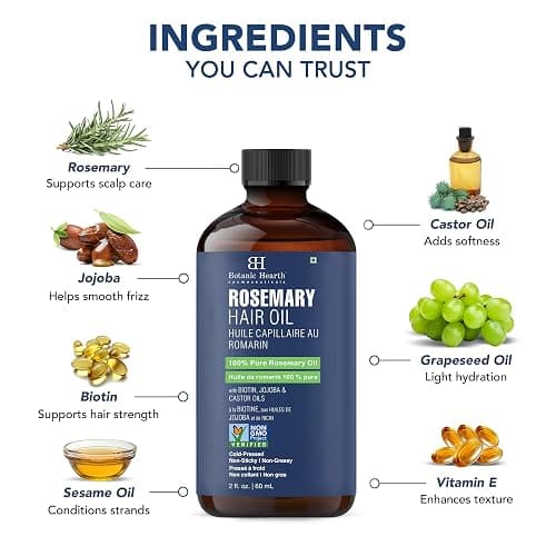 Botanic Hearth 100% Pure Rosemary Oil  thumbnail 3