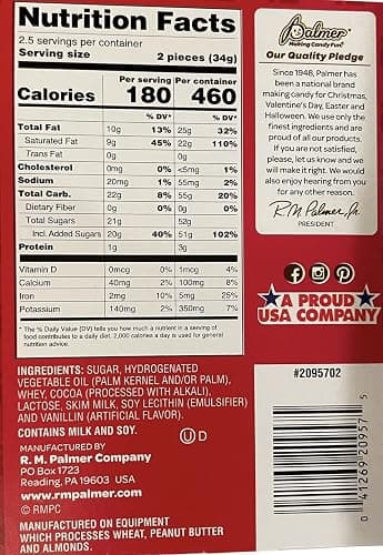 R.M. Palmer Milk Chocolate Stirring Spoons, Perfect to use in Warm Milk or Coffee, Making Candy Fun Since 1948 (5 Pack) thumbnail 2