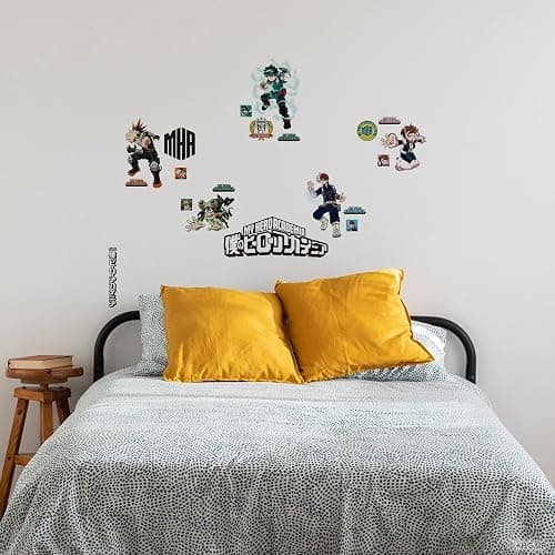 RoomMates My Hero Academia Peel and Stick Wall Decals, RMK5510SCS thumbnail 2