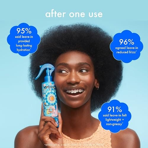amika Hydro Rush Intense Moisture Leave-In Conditioner with Hyaluronic Acid thumbnail 3