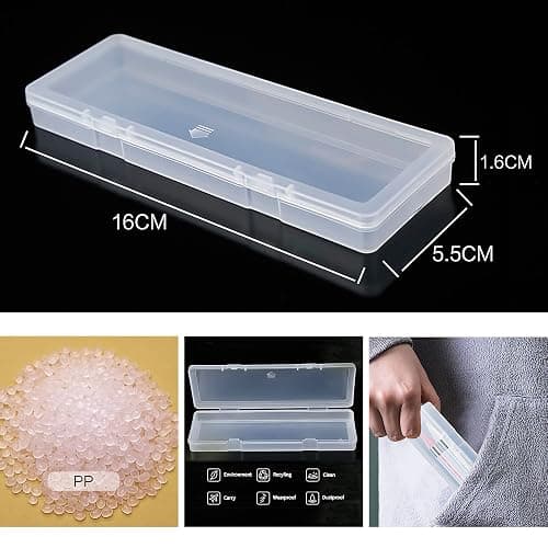 Kaychan Rhinestone Picker Tool 2 Acrylic Handle Rhinestones Applicator Dual-Ended DIY Nail Art Tool with 4 Extra Wax Tips and 1 Tweezer thumbnail 7