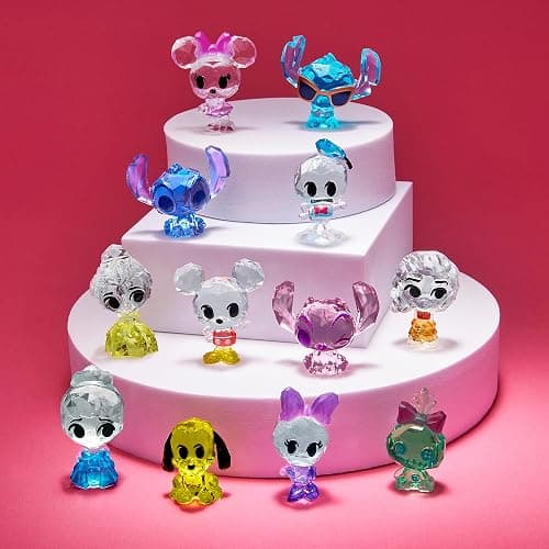 Cra-Z-Art Disney Crystal Surprise Series 1, Mini Collectible Crystal Figures with Activity Compound, Collectible Blind Bag Inspired Figures, Kids Toys for Ages 3 and Up thumbnail 4