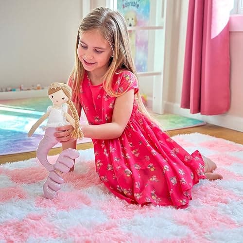 Laila and Lainey Plush Mermaid Doll - Soft Mermaid Stuffed Animal thumbnail 2