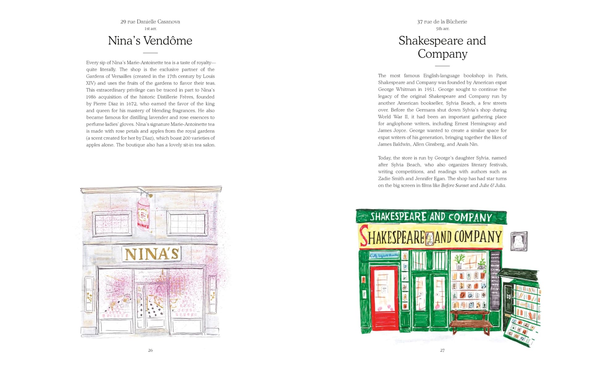 Paris Shopfronts: Illustrations of the City's Best-Loved Boutiques, Brasseries, Bars and More thumbnail 4