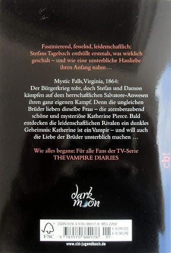 The Vampire Diaries - Stefan's Diaries - Am Anfang der Ewigkeit (The Vampire Diaries - Stefan's Diaries-Reihe, Band 1) thumbnail 2