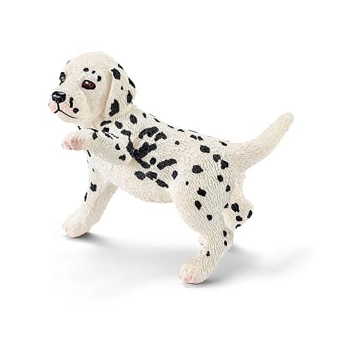 Schleich Farm World, Animal Toys for Kids, Dalmatian Puppy Figurine - Image 1