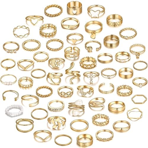 Gold Rings - Image 1