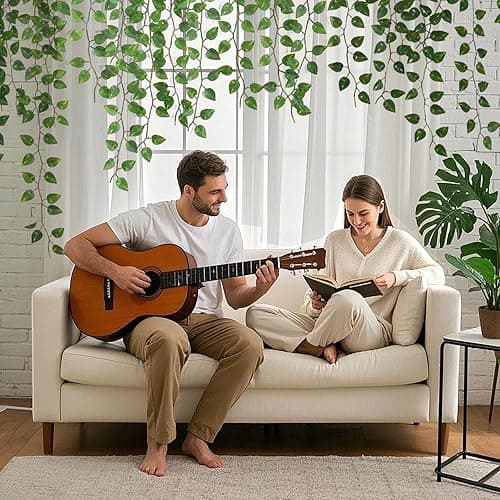 12 Pack 86Ft Fake Plants Artificial Vines for Room Decor, Faux Ivy Greenery Garland for Home Teen Girls Bedroom Living Aesthetic Farmhouse Dorm Wall Decoration, Wedding Easter Christmas Party Gift thumbnail 4