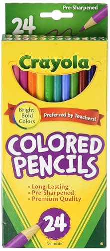 Crayola Colored Pencil 24 count each (Pack of 2) - Image 1