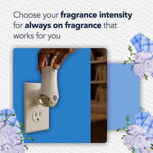 Glade PlugIns Refills Air Freshener, Scented and Essential Oils for Home and Bathroom, Clean Linen, 6.7 Fl Oz, 10 Count thumbnail 7