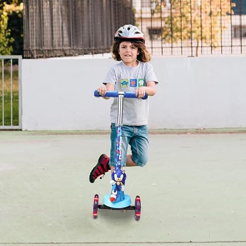 Voyager - Self-Balancing Toddler Kick Scooter, 3-Wheel Scooter with Light-Up Wheels, Extra Wide Deck, Foot Brake, Lean-to-Steer Design, 75 lb Limit, Ages 3+ thumbnail 10
