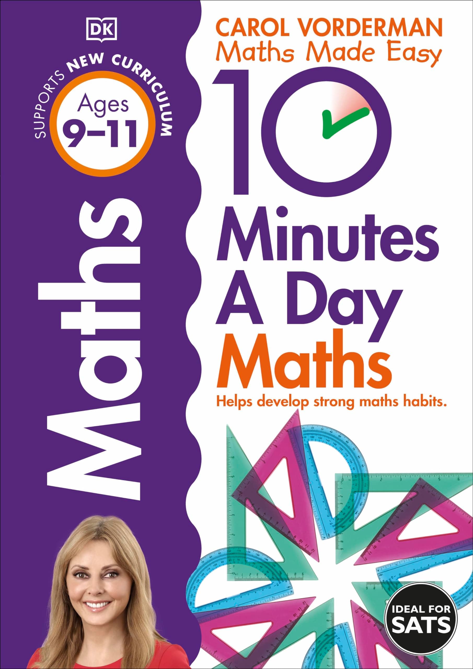 10 Minutes A Day Maths, Ages 9-11 (Key Stage 2): Supports the National Curriculum, Helps Develop Strong Maths Skills - Image 1