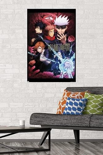 Jujutsu Kaisen - One Sheet Wall Poster, 34L" x 22.4W", Unframed Version thumbnail 2