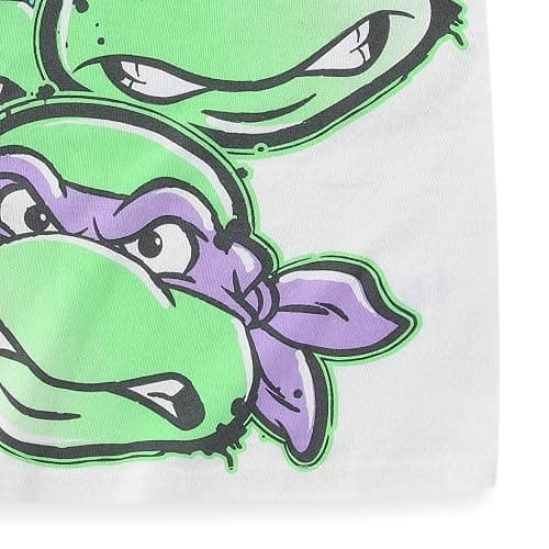 Nickelodeon Teenage Mutant Ninja Turtles Boys Short Sleeve T-Shirt and Short Set for Toddler and Big Kids thumbnail 6
