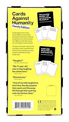Cards Against Humanity: Family Edition • Ages 8+ • A party game for your horrible family thumbnail 3