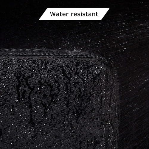 BAGSMART Toiletry Bag for Men, Travel Toiletry Organizer Dopp Kit Water-resistant Shaving Bag for Toiletries Accessories, Door Room Essentials, Black-medium thumbnail 5