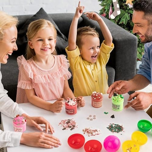 Christmas Stocking Stuffers - Slime for Kids - 4 Pack Slime Balls - Toys Slime Kit Xmas Gifts for Classroom Rewards Teens Girls Boys 4 5 6 7 8 9 10 11 12 Year Old and Adults thumbnail 6