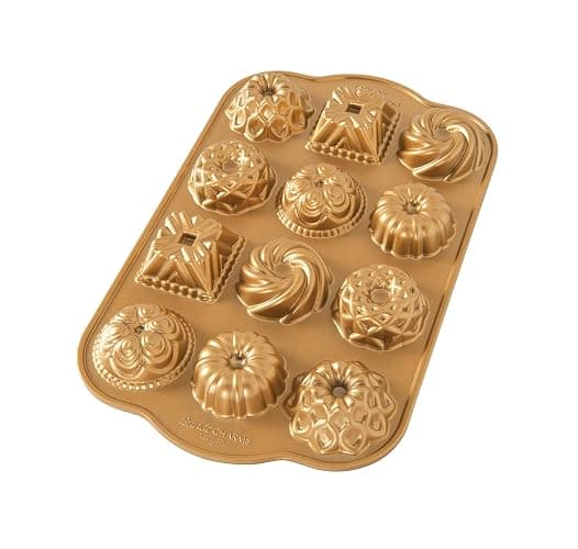 Nordic Ware Bundt Charms, 1.2 Cup, Gold - Image 1