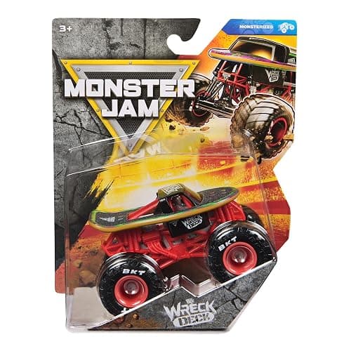 Monster Jam 2026 Official 1:64 Diecast Truck Series 45 Monsterized Wreck Deck - Image 1