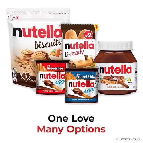 Nutella Biscuits Cookies, Sweet Snack Pack with Hazelnut Spread, 9.7 oz | Sweet snack, lunch snack, cookie snack packs, Nutella Biscuits Cookies with hazelnut spread for snacking anytime thumbnail 7