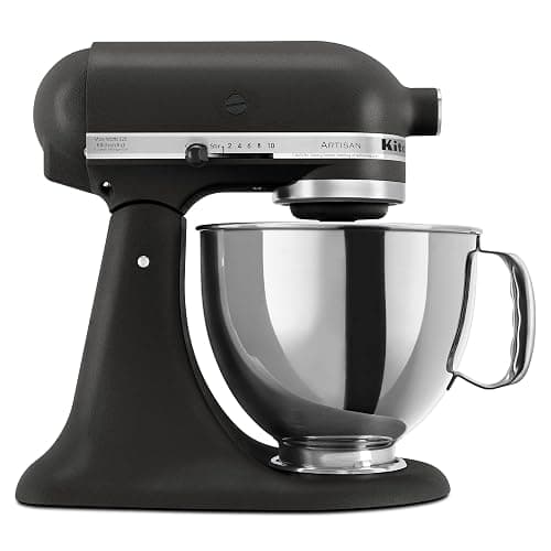 KitchenAid Artisan Series 5 Quart Tilt Head Stand Mixer with Pouring Shield KSM150PS, Cast Iron - Image 1