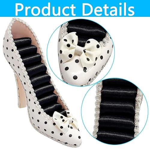 WE 2 Pcs Jewelry Display Set - Mannequin Tower & Shoe Ring Holder thumbnail 6