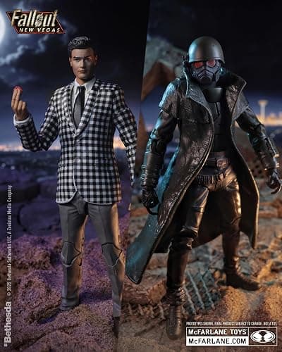 McFarlane Toys- Fallout New Vegas Riot Ranger Armor and Benny 2 Pack thumbnail 2