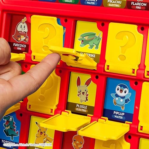 Guess Who? Pokémon Edition Game | 48 Pokémon | Fun Kids Board Games for Families | 2 Players | 15 Mins. | Travel Friendly | Ages 6+ thumbnail 5