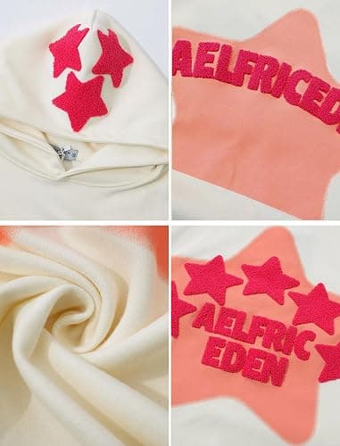 Aelfric Eden Graphic Hoodies, Star Print thumbnail 5