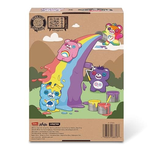 Fuggler Care Bears 9-Inch Plush Toy (Cheer Bear) by ZURU – Funny Ugly Monster Stuffed Animal with Human-Like Teeth, Collectible Plush for Kids, Tweens, Teens, Adults & Crossover Fans thumbnail 7