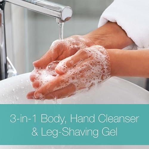 Neutrogena Rainbath Replenishing Shower and Bath Gel -Refreshing Body Wash with Moisturizing Formula for Soft Skin, Ocean Mist Scent, 32 fl. oz. (946 mL) Pump Bottle thumbnail 5