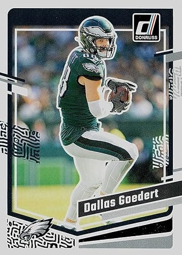 Philadelphia Eagles 2023 Donruss Factory Sealed 15 Card Team Set with Jalen Hurts and Fletcher Cox Plus Rated Rookie Cards of Jalen Carter, Nolan Smith, Tanner McKee and Tyler Steen thumbnail 7