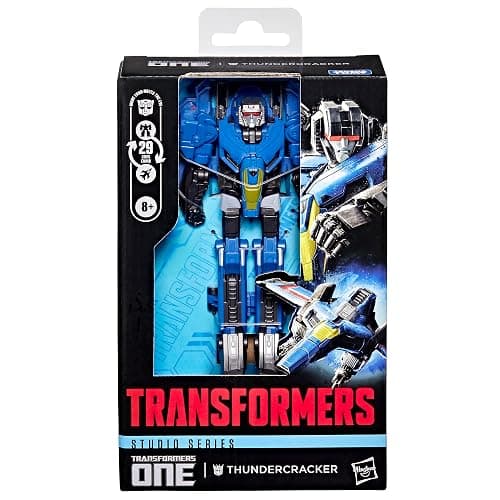 Transformers Studio Series ONE Thundercracker, Deluxe Class 5.25-Inch Converting Action Figure, Robot Toys for Ages 8+ | Transformers Studio Series 6 Inch Action Figure Deluxe Class (2026 Wave 2) - Thundercracker (Transformers One) thumbnail 5