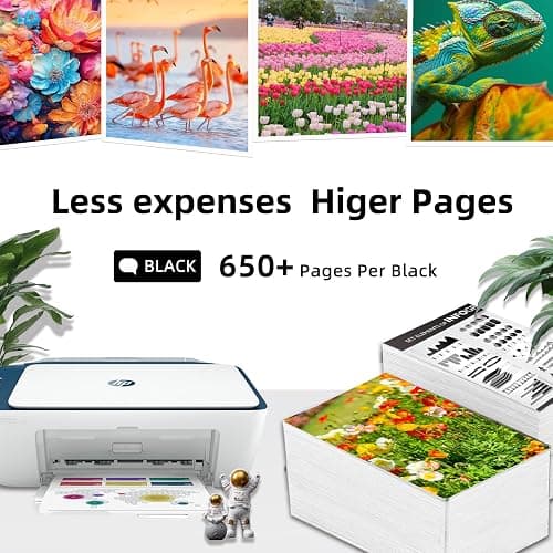 21XL Black Ink cartridges Remanufactured High Yield Ink Cartridge Rep for HP 21XL 21 Compatible with DeskJet D1520 D2345 F4140 F4180 F380 D1320 D1330 Officejet 4315 J3600 J3680 Printer(2 Black) thumbnail 3