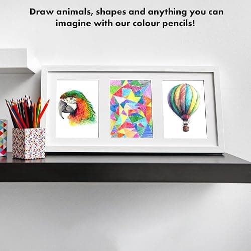 abeec 180 Colouring Pencils | Bulk Coloured Pencil Set | Classroom & School Supplies | Art Pencils for Kids & Adults | Hexagonal Barrel | Pre-Sharpened Drawing & Sketching Pencils thumbnail 5