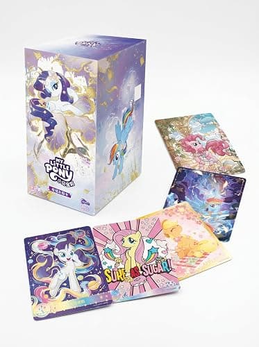 KAYOU My Little Pony Trading Cards Moon Edition Series 11 Collector Box 18 Booster Packs Rare Collectible Set [CN] - Image 1