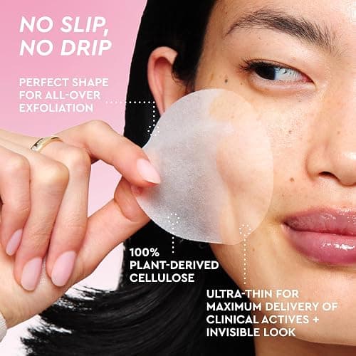 Glow Recipe LHA + AHA Toner Pads - Korean Exfoliating Toner for Face - Pore Minimizer - Hydrating Toner Pads - 5 Gentle Acids, Watermelon Enzymes, Hydrating Botanicals (60 Face Pads) thumbnail 8