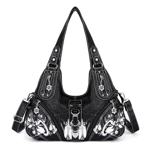 Angelkiss Hobo Purses and handbags for Women Satchel Handbag Women Purses Large Daily Shoulder Bags - Image 1