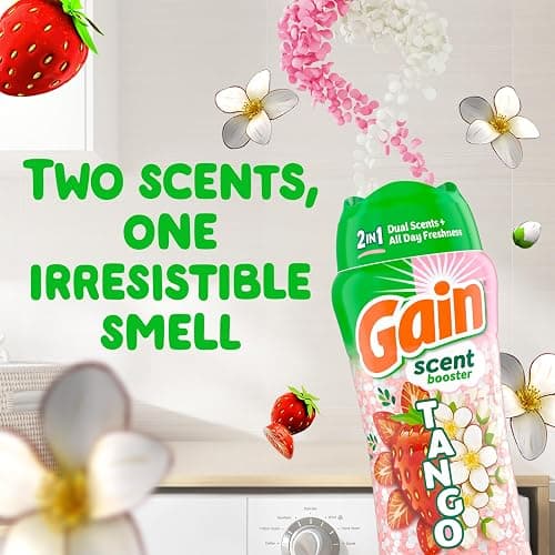 Gain Tango 2-in-1 Laundry Scent Booster Beads, Strawberry and Shea Scent, 21.1 oz, Laundry Beads with Dual Scents Plus All Day Freshness thumbnail 3