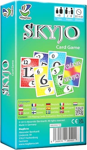 SKYJO, von Magilano - Das unterhaltsame Kartenspiel für Jung und Alt spaßige und amüsante Spieleabende im Freundes- und Familienkreis. thumbnail 3