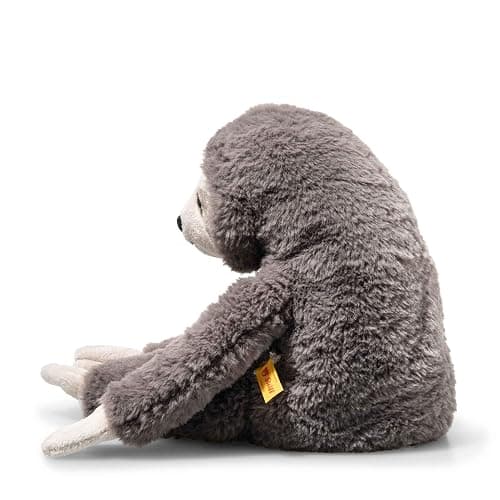 Steiff Sanny Faultier 35cm dunkelgrau, Kuscheltier Sloth, weiches Schmusetier, aus kuschelweichem Plüsch, Stofftier für Mädchen und Jungen, waschmaschinenfest, Hellgrau thumbnail 2