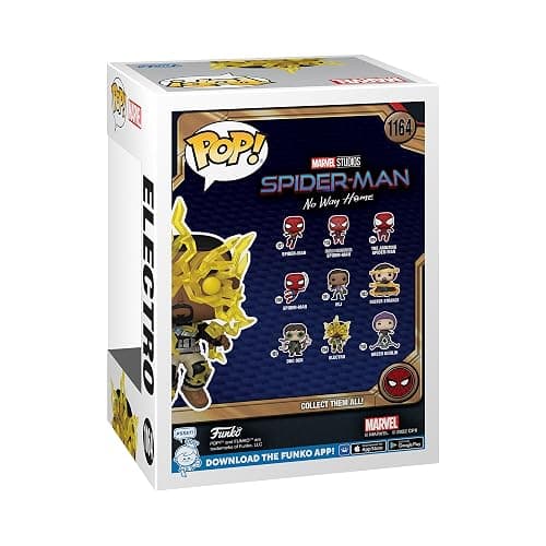 Funko Pop! Marvel: Spiderman No Way Home 2021 - Electro Finale - Spider-man - Collectable Vinyl Figure - Gift Idea - Official Merchandise - Toys for Kids & Adults - Movies Fans thumbnail 3